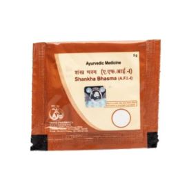 patanjali shankh bhasma 5-gm 5-pack in  by Patanjali Ayurved