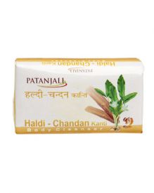 patanjali haldi chandan kanti body cleanser 75 gm in  by Patanjali Ayurved Limited