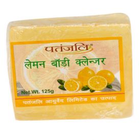 patanjali lemon body cleanser 125 gm in  by Patanjali Ayurved Limited