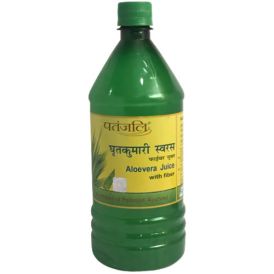 patanjali aloevera juice with fiber 1-ltr in  by Patanjali Ayurved