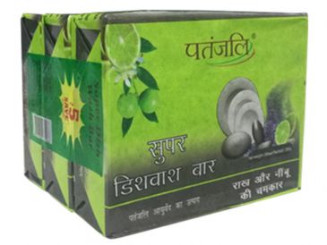 patanjali super dishwash bar (3x1) in  by Patanjali Ayurved