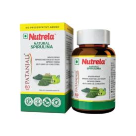 patanjali nutrela spirulina natural 60-tabs in  by Patanjali Ayurved