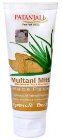 patanjali multani mitti face pack 60 gm in  by Patanjali Ayurved Ltd.